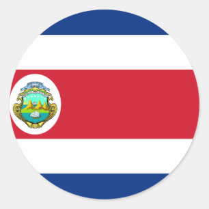 costa rica ronde sticker