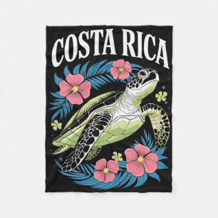 Costa Rica Schildpad Zee Vakantie Tropisch Pura Vi Fleece Deken