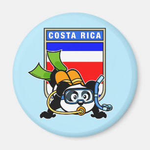 Costa Rica Scuba Diving Panda Magneet
