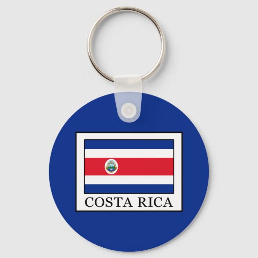 Costa Rica Sleutelhanger (Voorkant)