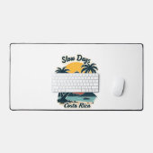 Costa Rica Sloth Vintage Sunset Travel Vector Shir (Clavier et souris)