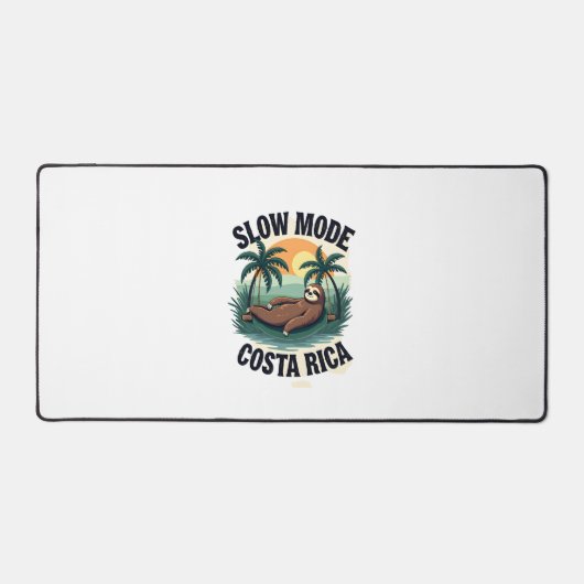 Costa Rica Sloth Vintage Vacation Shirt (Recto)