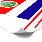 Costa Rica Soccer Team Poster (Hoek)