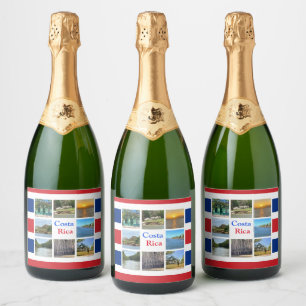 Costa Rica Sparkling Wijnetiket