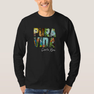 Costa Rica Strand Costa Ricaanse Surfer Surfen Zom T-shirt