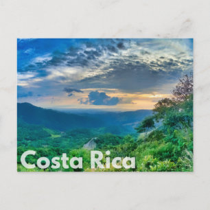 Costa Rica Sunset Briefkaart