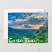 Costa Rica Sunset Briefkaart (Voorkant / Achterkant)