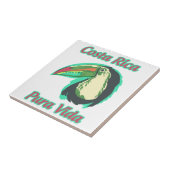 Costa Rica Tegeltje (Zijkant)