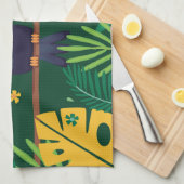 Costa Rica Toucan Theedoek (Quarter Fold)