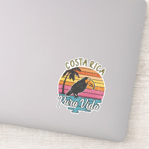 Costa Rica Toucans, Pura Vida Sticker