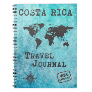 Costa Rica Travel Journal Vacking Planner Notitieboek