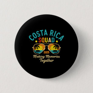 Costa Rica Vakantie Team 2025 Overeenkomstige Gezi Ronde Button 5,7 Cm
