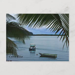 Costa Rica Vist Boats Post Card Briefkaart