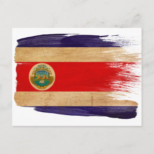 Costa Rica Vlag Briefkaarten