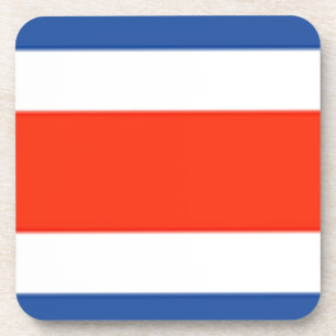 Costa Rica Vlag Onderzetter