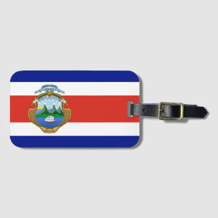 Costa Rica (wapen/vlag) Bagagelabel