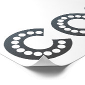 Costa Rica wapenstilstand Poster (Hoek)