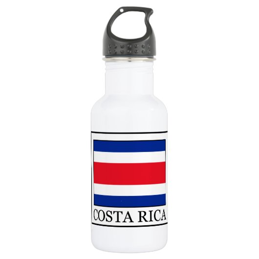 Costa Rica Waterfles (Voorkant)