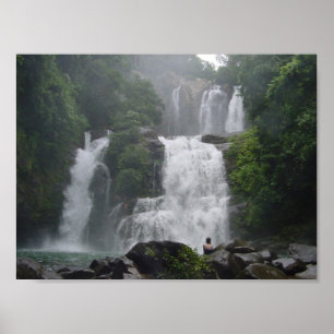 Costa Rica Waterval Poster