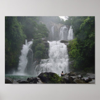 Costa Rica Waterval Poster