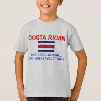 Costa Ricaans en een goed uiterlijk T-shirt