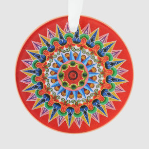 Costa Ricaans oxcartwheel Acryl Ornament