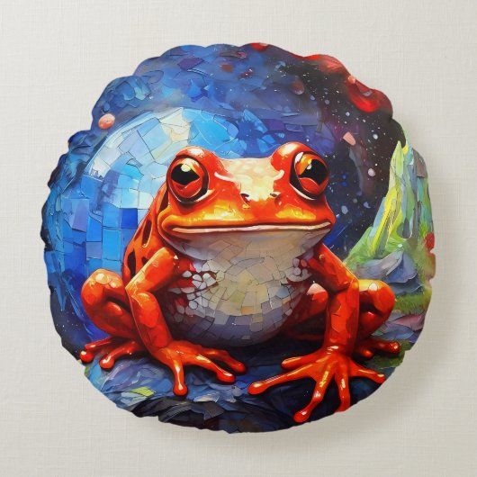 Costa Ricaanse Dart Frog Sierkussen kussens (Voorkant)