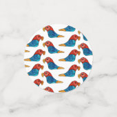 Costa Ricaanse papegaaien Confetti (Kleine voorkant)