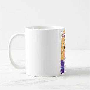Costa Ricaanse vintage reisprent Koffiemok