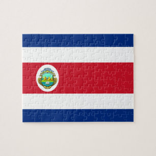 Costa Ricaanse vlag Legpuzzel
