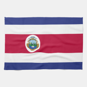 Costa Ricaanse vlag Theedoek