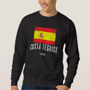 Costa Teguise Spain Es Flag City Bandera Ropa Trui
