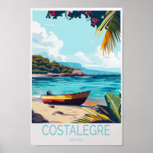 Costalegre Travel Poster