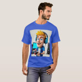 Costomizable grafisch T-shirt - Druk je unieke (Voorkant volledig)