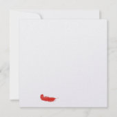 Costume cancan 1 Invitation (Dos)