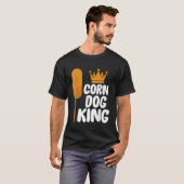 Costume Corndog Corn Chien King Cadeau TShirt (Devant entier)