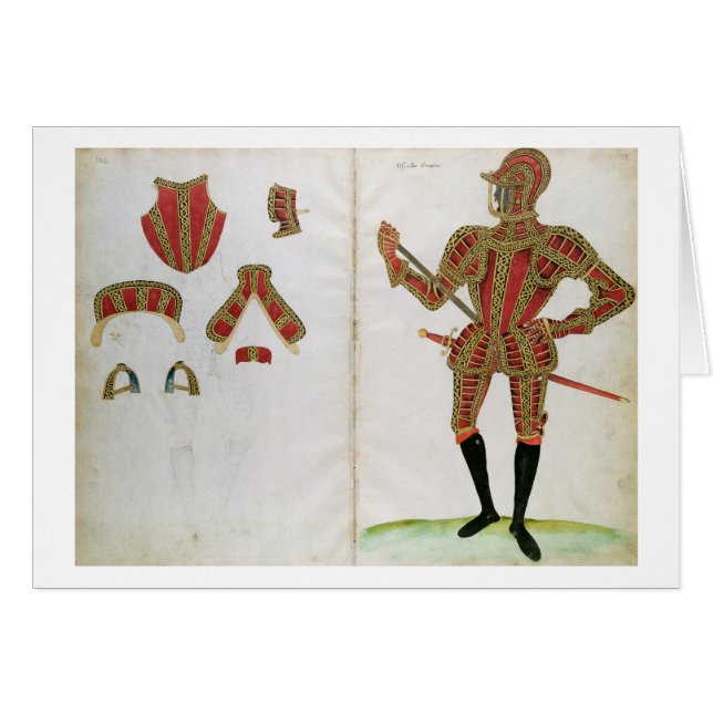 Costume d'armure pour seigneur Compton, 'd'un (Devant horizontal)