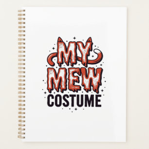 Costume de chat mignon d'Halloween Design vintage_