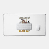 Costume de chat noir Maison hantée Funny Halloween (Clavier et souris)