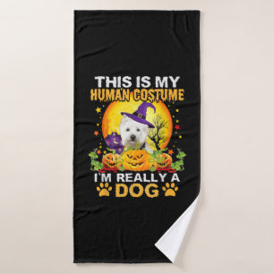 Costume de chien d'Halloween