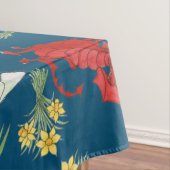 Costume de Gallois et emblèmes, nappe bleue de (In Situ)