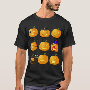 Costume de Halloween de T-shirt d'Emoji de