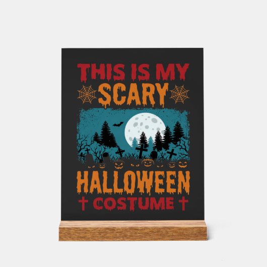 Costume de Halloween drôle et effrayant Graphique (Recto)