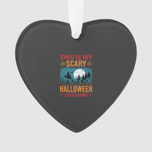 Costume de Halloween Effrayant Drôle Graphique Lun (devant)