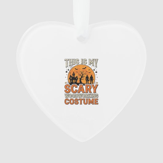 Costume de menuiserie effrayant Halloween Design V (devant)