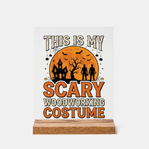 Costume de menuiserie effrayant Halloween Design V