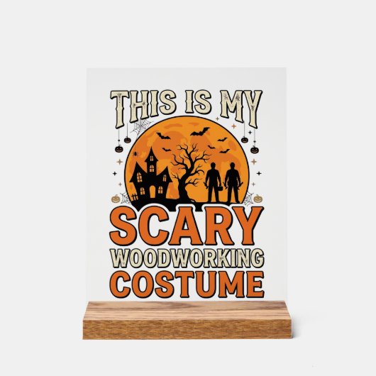 Costume de menuiserie effrayant Halloween Design V (Recto)