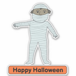 Costume de momie enfant Autocollant