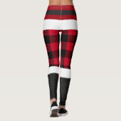 Costume de Noël du Père Noël Leggings (Dos)