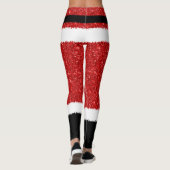 Costume de Noël Parties scintillant Leggings de No (Dos)